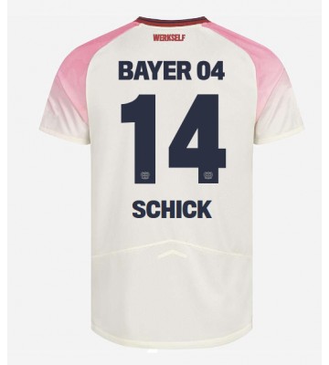 Bayer Leverkusen Patrik Schick #14 Udebanetrøje 2025-26 Kortærmet